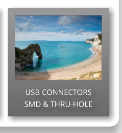 USB CONNECTORS SMD & THRU-HOLE