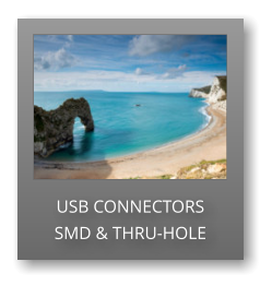 USB CONNECTORS SMD & THRU-HOLE